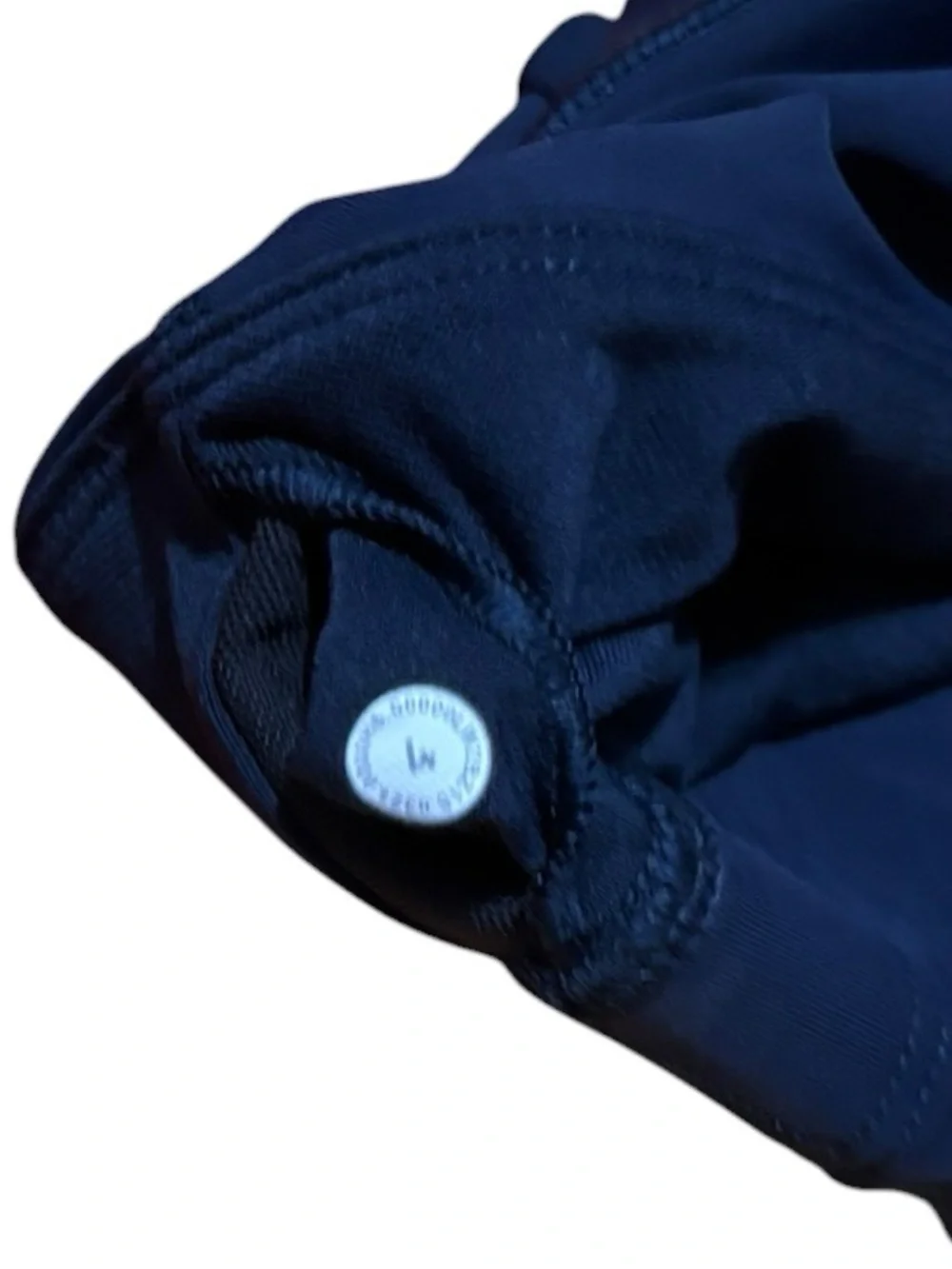 lululemon athletica High-Neck crop top in Navy Blue